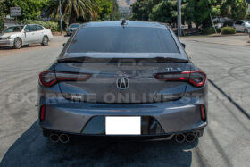 Extreme Online Store Acura TLX Stainless Steel Muffler Delete Quad Tips Axle Back Exhaust - Image 4