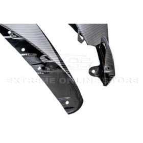 Extreme Online Store EOS 21-Up G82 G83 M4 Carbon Fiber Extended Front Side Splitter for BMW M4 - Image 12