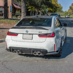 EOS 2021-Up BMW G80 M3 M-Performance Rear Lip Fits Apron Splitter - Image 3