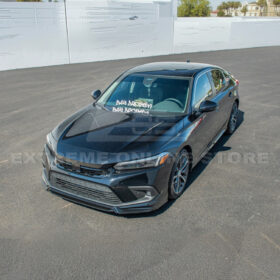 EOS 2022-Up Honda Civic Sedan JDM Si Style Front Bumper Grille Cover - image 5