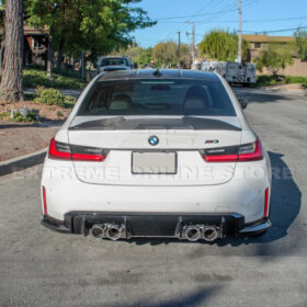 EOS 2021-Up BMW G80 M3 Rear Lip Fits Apron Splitter - Image 3