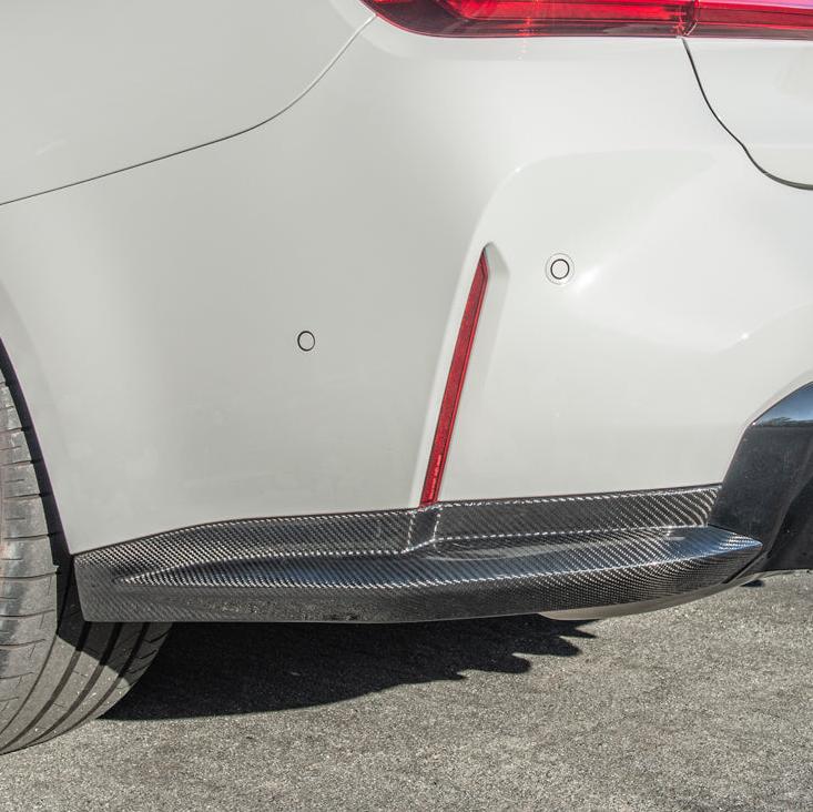 EOS 2021-Up BMW G80 M3 Rear Lip Fits Apron Splitter - Image 2