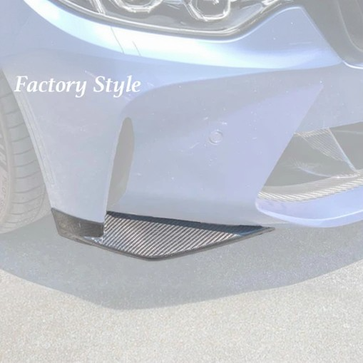 Extreme Online Store EOS 21-Up G82 G83 M4 Carbon Fiber Front Side Splitter for BMW M4