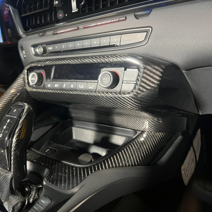 2020-Up Toyota Supra Center Console AC Switch Panel Cover