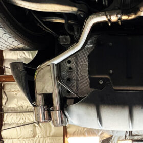 EOS 2014-2021 Porsche Macan Muffler Delete Axle Back Quad Tips Exhaust - image 1