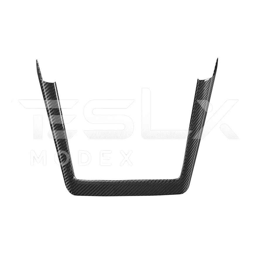 EOS 2024-Up Tesla Model 3, 2025-Up Model Y Carbon Fiber Interior Center Console Frame