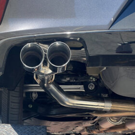 Extreme Online Store Acura TLX Stainless Steel Muffler Delete Quad Tips Axle Back Exhaust - Image 2