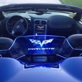 Extreme Online Store EOS WindRestrictor® C6 Convertible Rear Add On Wind Deflector - Image 6