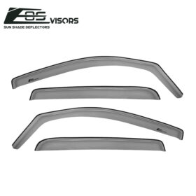 EOS 2016-Up Toyota Tacoma Double Cab Window Visors Wind Deflectors Rain Guards - Image 2