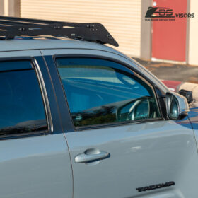 EOS 2016-Up Toyota Tacoma Double Cab Window Visors Wind Deflectors Rain Guards - Image 6