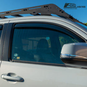EOS 2016-Up Toyota Tacoma Double Cab Window Visors Wind Deflectors Rain Guards - Image 4