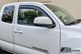 EOS 2016-Up Toyota Tacoma  Extended Cab Window Visors Wind Deflectors Rain Guards - image 8