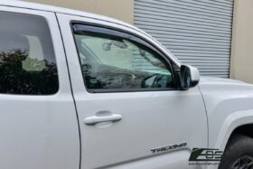 EOS 2016-Up Toyota Tacoma  Extended Cab Window Visors Wind Deflectors Rain Guards - image 7