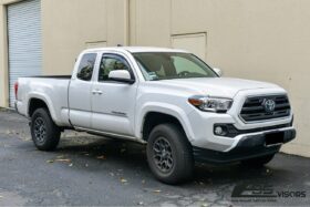EOS 2016-Up Toyota Tacoma  Extended Cab Window Visors Wind Deflectors Rain Guards - image 3