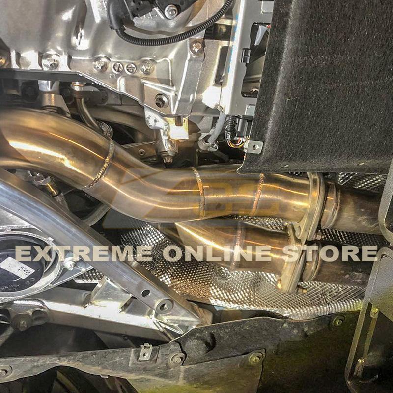 Extreme Online Store EOS M4 / M3 / M2 Competition S55 Engine Catless Down Pipes for BMW M3 - Image 2