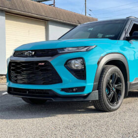 EOS 2021-23 Trailblazer RS Performance Style Front Lip Splitter - Image 2