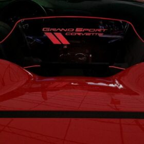 Extreme Online Store EOS WindRestrictor® C6 Convertible Rear Add On Wind Deflector - Image 4