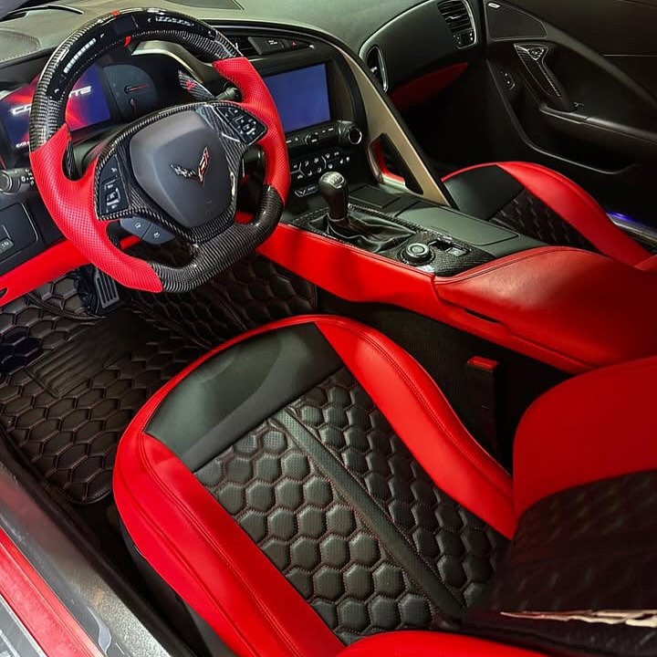 EOS Corvette C7 Carbon Fiber Steering Wheel - Image 2