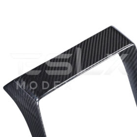 EOS 2024-Up Tesla Model 3, 2025-Up Model Y Carbon Fiber Interior Rear Display Frame Cover - image 6