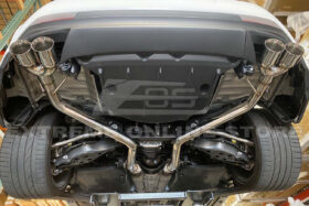 Extreme Online Store EOS Lexus RC200t 300 350 Muffler Delete Axle Back Quad Tips Exhaust - Image 11