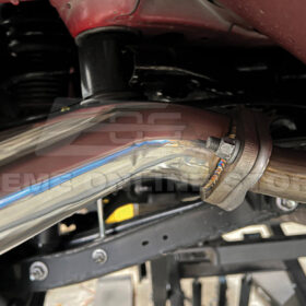 EOS 2022-Up Subaru WRX | Axle Back Muffler Delete Single Wall 4″ Quad Tips Exhaust - image 4