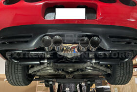 EOS Corvette C5 Muffler Axle Back Quad Tips Exhaust - image 7