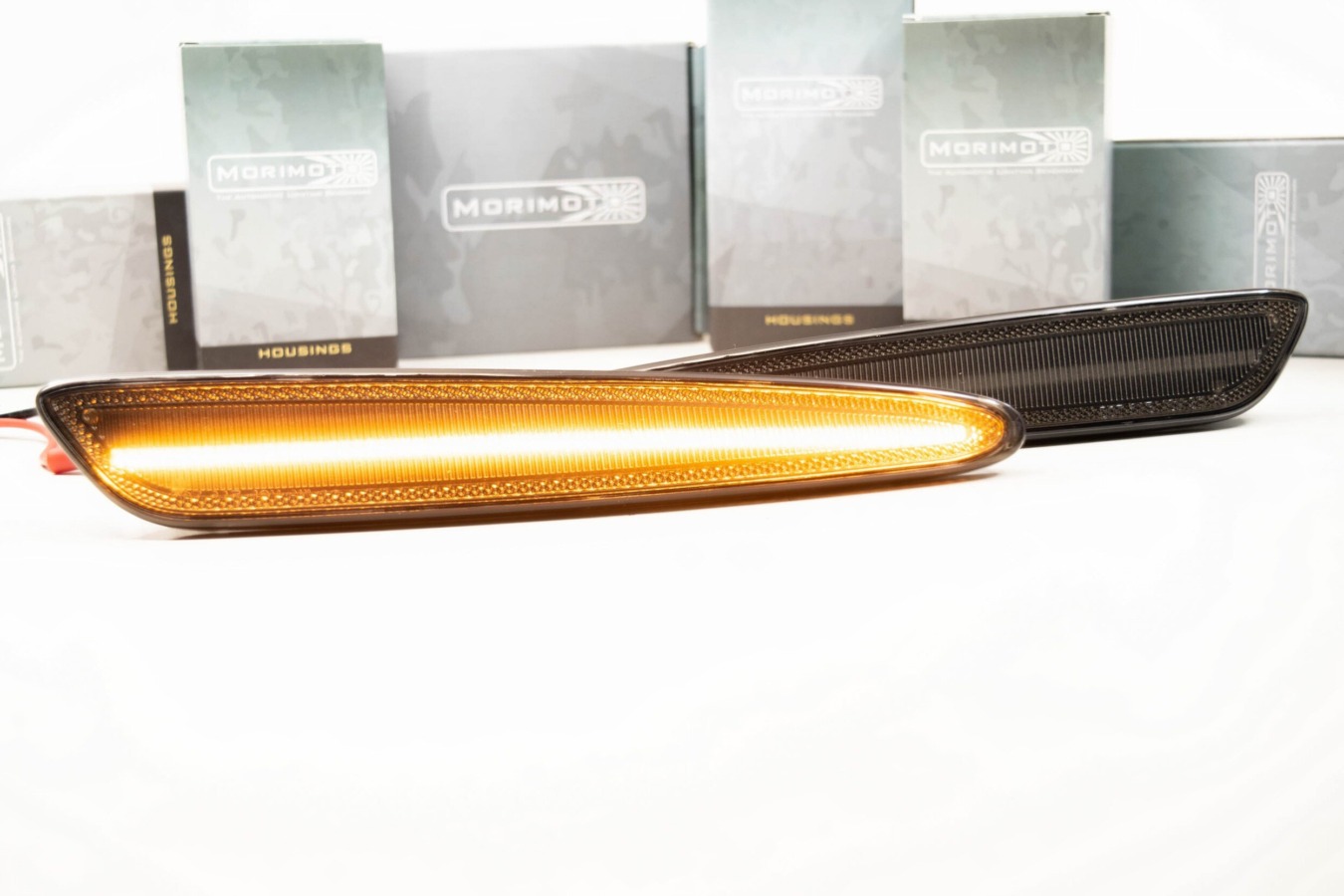 Morimoto XB LED Side Markers C6 Corvette Angle