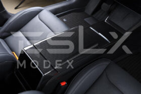 EOS 2020-Up Tesla Model 3 & Y Carbon Fiber Interior Center Armrest Cover - image 14