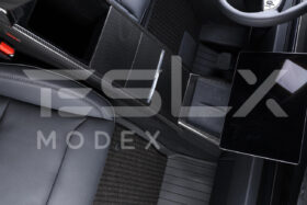 EOS 2024-Up Tesla Model 3, 2025-Up Model Y Carbon Fiber Interior Central Storage Box Cover - image 4