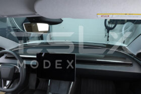 EOS 2024-Up Tesla Model 3, 2025-Up Model Y Carbon Fiber Interior Front Center AirOutlet Frame Cover - image 3