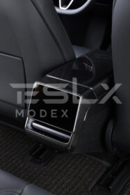 EOS 2024-Up Tesla Model 3, 2025-Up Model Y Carbon Fiber Interior Rear Display Frame Cover - image 3