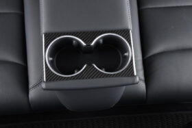 EOS 2024-Up Tesla Model 3, 2025-Up Model Y Carbon Fiber Interior Water Cup Frame - image 8