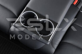 EOS 2024-Up Tesla Model 3, 2025-Up Model Y Carbon Fiber Interior Water Cup Frame - image 9