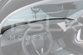 EOS 2017-Up Tesla Model 3 & 20-24 Y Carbon Fiber Interior Instrument Trim - image 14
