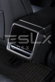 EOS 2024-Up Tesla Model 3, 2025-Up Model Y Carbon Fiber Interior Rear Display Frame Cover - image 2