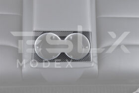 EOS 2024-Up Tesla Model 3, 2025-Up Model Y Carbon Fiber Interior Water Cup Frame - image 11