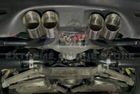 EOS Corvette C5 Muffler Axle Back Quad Tips Exhaust - image 8
