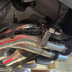EOS 2015-20 BMW F80 M3 F82 M4 | 2.5″ Piping w/ 3.5 ” Quad Tips Axle Back Exhaust - image 6