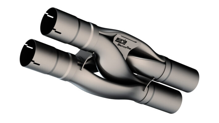 Borla SwitchFire X-Pipe — 2018-2026 Ford Mustang GT / Dark Horse (60748)