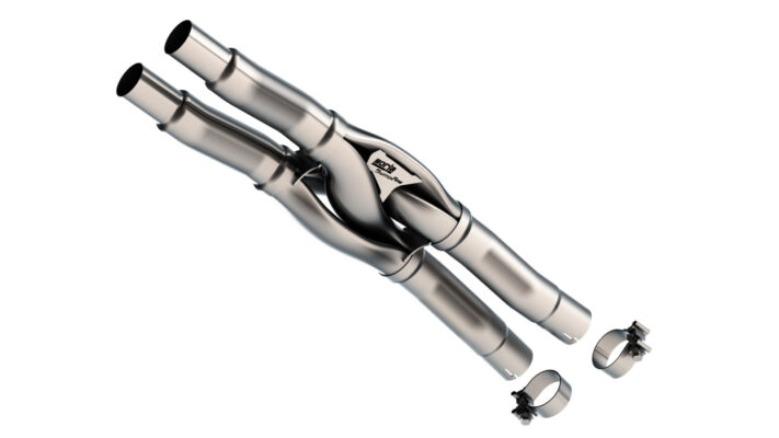 Borla SwitchFire X-Pipe OE Resonator Replacement — 2024-2026 Ford Mustang GT / Dark Horse (60750)