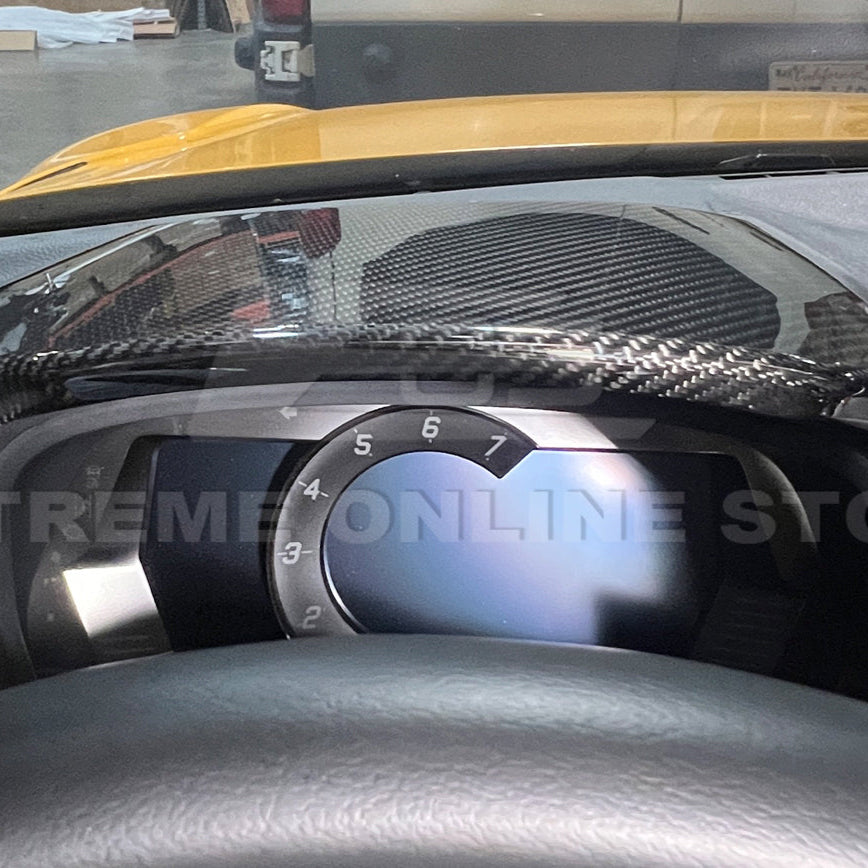 Extreme Online Store Supra Upper Dashboard Instrument Panel Cover for GR Supra - Image 4