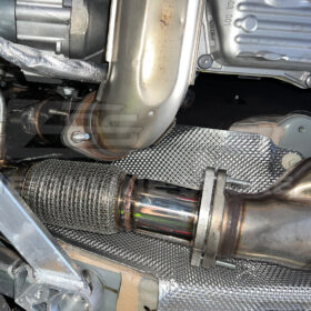 EOS 2021-PRESENT BMW G80 M3 G82 M4 ENGINE CATLESS DOWN PIPES - image 7