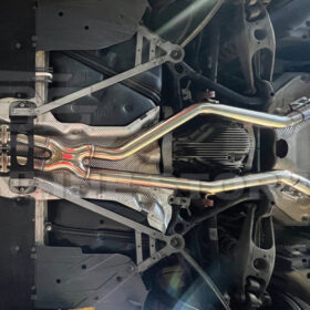EOS 2015-2020 BMW F80 M3 F82 F83 M4 Resonated Mid Pipe Exhaust - image 6