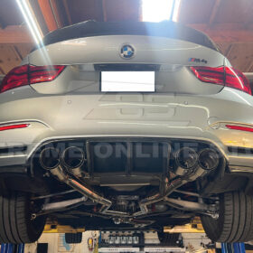 EOS 2015-2020 BMW F80 M3 F82 F83 M4 Resonated Mid Pipe Exhaust - image 3