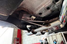 EOS 2014-2021 Porsche Macan Muffler Delete Axle Back Quad Tips Exhaust - image 2