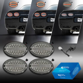 EOS Corvette C5 G3 Laser LED Tail Light Assemblies - Image 7