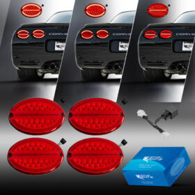 EOS Corvette C5 G3 Laser LED Tail Light Assemblies - Image 5