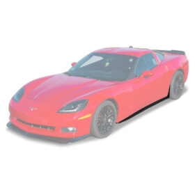 Extreme Online Store EOS Corvette C6 Base ZR1 Conversion Side Skirts Rocker Panels for C6 Corvette - Image 3