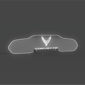 Extreme Online Store EOS WindRestrictor® C8 Coupe Rear Add On Glow Plate - Image 12