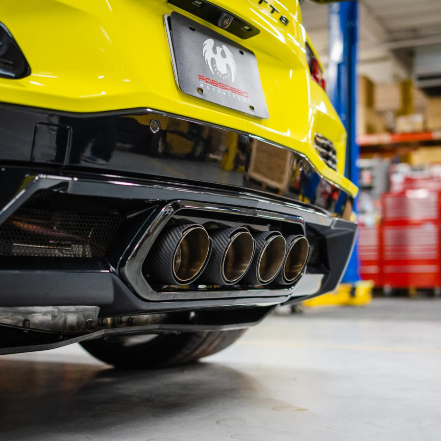 EOS Corvette C8 Z06 Supersport X-Pipe Cat-Back Exhaust System - Image 1